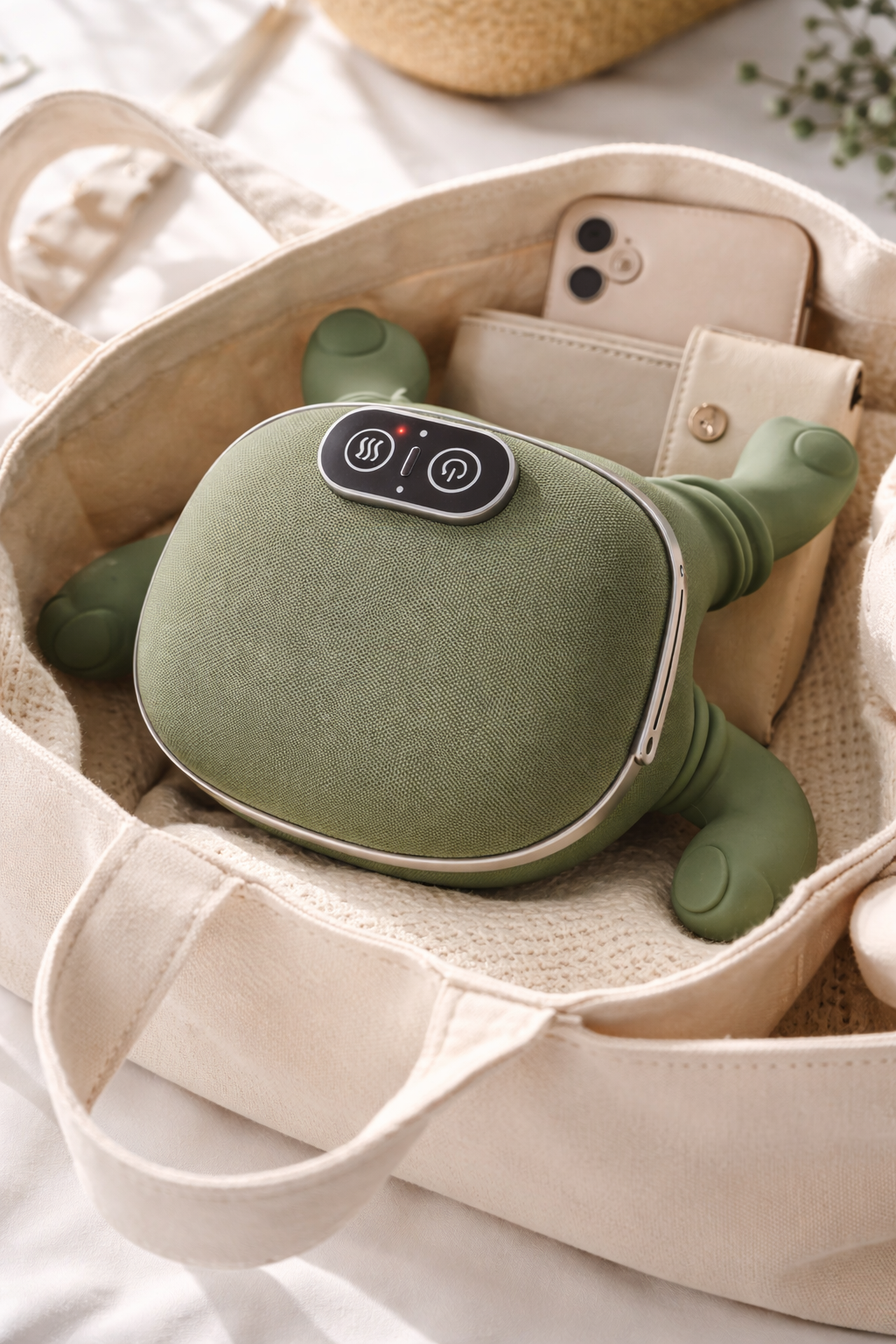 Masseur Cervical 4D Bionique avec Chaleur – Soulagement Profond Cou & Dos