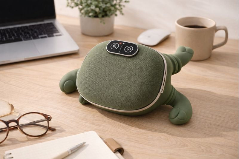 Masseur Cervical 4D Bionique avec Chaleur – Soulagement Profond Cou & Dos